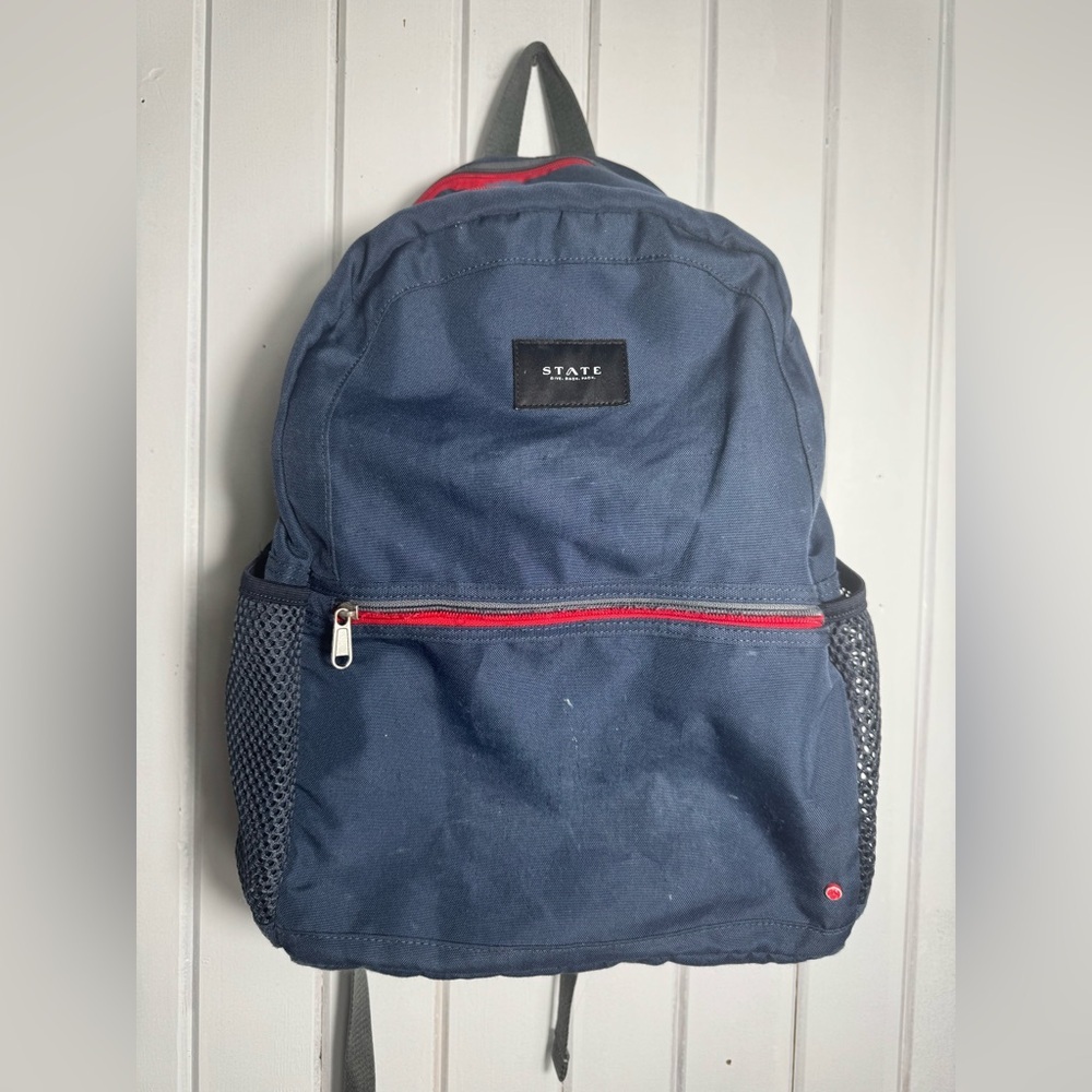 STATE Classic Blue and Red Men's Backpack